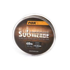 Fir textil Fox Submerge Sinking Braided Mainline Dark Camo 0.16mm/25lb/300m