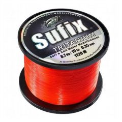 Fir monofilament Sufix Tritanium 0,25mm/4.2kg/1000m Neon Orange