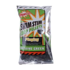 Pelete Dynamite Baits Swim Stim Amino Green Pinging Pellets 13mm 900g