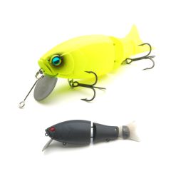 Swimbait Raid GI 9.4cm/35g, culoare 001 Sikkoku