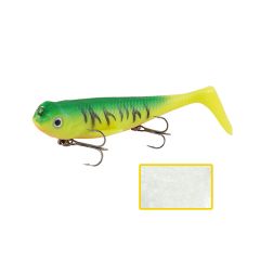 Swimbait Herakles T-Shad 12cm, culoare Albino