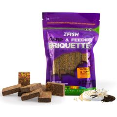 Tablete nada ZFish Feeding Briquettes 220g, Vanilla & Hemp