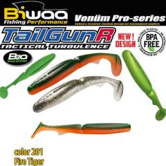 Shad Biwaa TailGunr Swimbait 6.5cm, culoare Fire Tiger