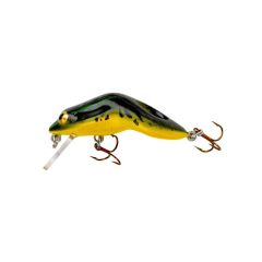 Vobler Rebel Lures Teeny Wee Frog 4cm/3.5g, culoare Green Bull Frog