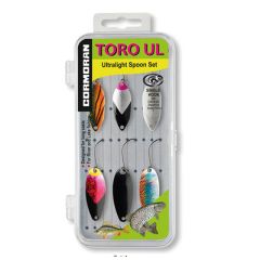 Set linguri oscilante Cormoran Toro UL Trout Spoon Set 1