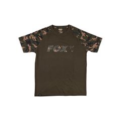 Tricou Fox Camo Chest Print T-Shirt, marime M