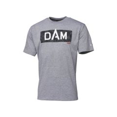 Tricou DAM Gray Melange Logo, marime M