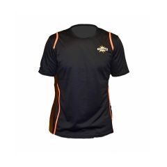 Tricou Dynamite Baits Black Orange, marime M