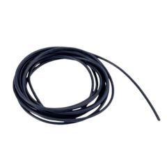 Tub siliconic Anaconda Silicone Hook Tube Black 0.8-1.8mm