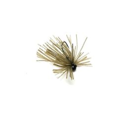 Jig Rapture Tungsten Finesse Rub antibradis Nr.1, 1.7g - Green Pumpkin