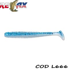 Shad Relax Texas Laminat 10cm, culoare 666 - 10 buc/plic