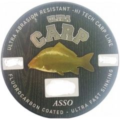 Fir monofilament Asso Ultra Carp Brown 0.39mm/18.50kg/1000m