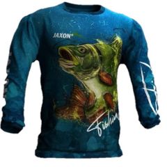 Bluza Jaxon Longsleeve Perch Blue, marime X-Large