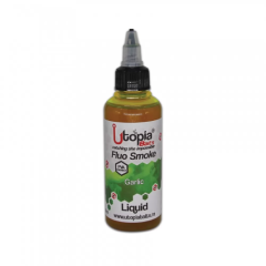 Aditiv lichid Utopia Baits Fluo Liquid Smoke Garlic, 100ml