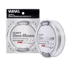 Fir Textil Varivas Avani Sea Bass Max Power PE X8 Stealth Gray 0.14mm/16.7lb/150m