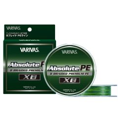 Fir textil Varivas Absolute Premium PE X8 Marking Green 0.148mm/7.2kg/150m