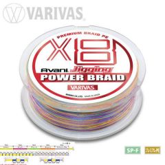 Fir textil Varivas Avani Jigging Power Braid PE X8 16lb/200m