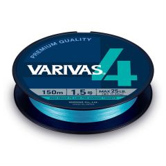 Fir textil Varivas PE 4 Water Blue 0.128mm/10lb/150m