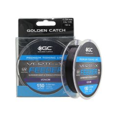 Fir monofilament Golden Catch Verte-X Feeder Venom 0.261mm/7.4g/150m