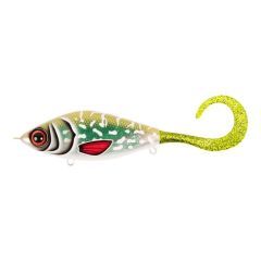 Vobler Strike Pro Guppie DS 9cm/35g, culoare Glitter Pike–Green/Gold Glitter