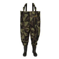 Waders Avid Carp Distorsion Camo Chest Waders, marime 45