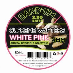 Wafters 2.20 Baits Supreme Bandum White-Pink 4mm
