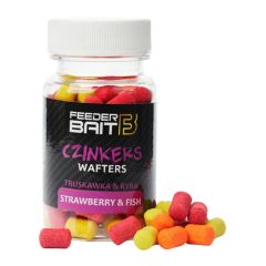 Wafters Feeder Bait CZinkers Capsuni Peste 6-9mm 60ml