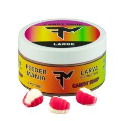 Wafters Feedermania Larva Air Two Tone Candy Shop, Large