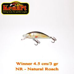 Vobler Kenart Winner 4.5cm, culoare Natural Roach