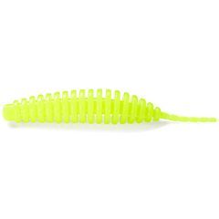 Worm FishUp Tanta Garlic 5cm, culoare Hot Chartreuse