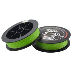 Fir textil YGK X-Braid X8 Upgrade PE Fluo Green 0.153mm/7.25kg/200m