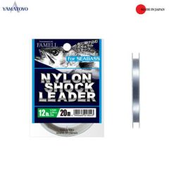 Fir monofilament Yamatoyo Nylon Shock Leader 0.405mm/25lb/20m