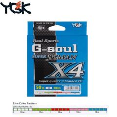 Fir textil YGK RS G-Soul Super Jigman X4 0.117mm/10lb/200m