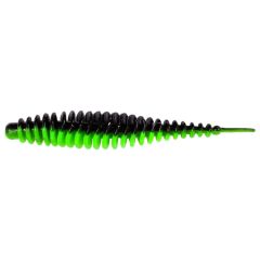 Quantum Magic Trout T-Worm I-Tail, 6.5cm, Culoare Neon Green Black
