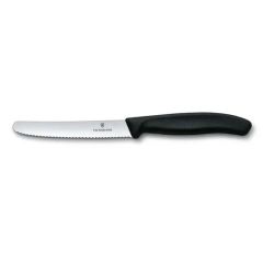 Cutit Victorinox Swiss Classic Tomato and Table Knife 11cm - Black