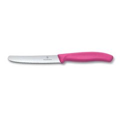 Cutit Victorinox Swiss Classic Tomato and Table Knife 11cm - Pink