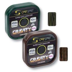 Fir textil Carp Spirit Gravity SSL Super Soft Leadcore 45lb/10m Camo Brown