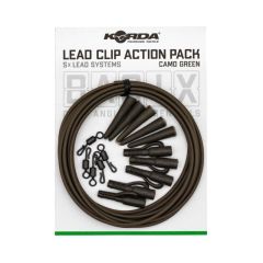 Kit monturi leadcore Korda Lead Cilp Action Pack