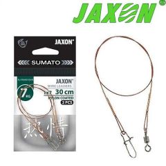 Strune Jaxon Sumato Nylon Coated 1x7 30cm/10kg - 2buc/plic