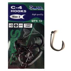 Carlige Smax C-4 Carp Barbed Hooks Nr.2