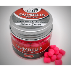 Dumbells C&B Pop-Ups Krill & Squid 6mm
