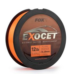 Fox Exocet Fluoro Orange Mono fir monofilament 0.28mm/1000m