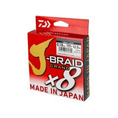 Fir textil Daiwa J-Braid Grand X8 Grey 0.22mm/19.5kg/135m