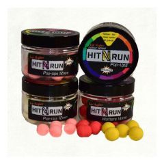 Boilies Dynamite Baits Wafters Hit N'Run 14mm - Yellow