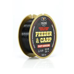 cralusso fluorocarbon coated feeder carp line fast sinking