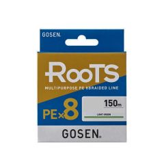Fir textil Gosen PE Roots X8 Light Green 0.17mm/9.1kg/150m