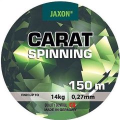 Fir monofilament Jaxon Carat Spinning 0,27mm/14kg/150m