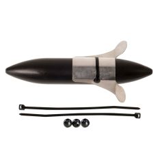 Pluta Zeck Propeller U-Float Solid Black 20g