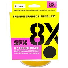 Fir textil Sufix SFX 8X Hot Yellow 0.185mm/13kg/135m