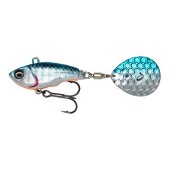 Spinnertail Savage Gear Fat Tail Spin, 6.5cm/16g culoare Blue Silver 